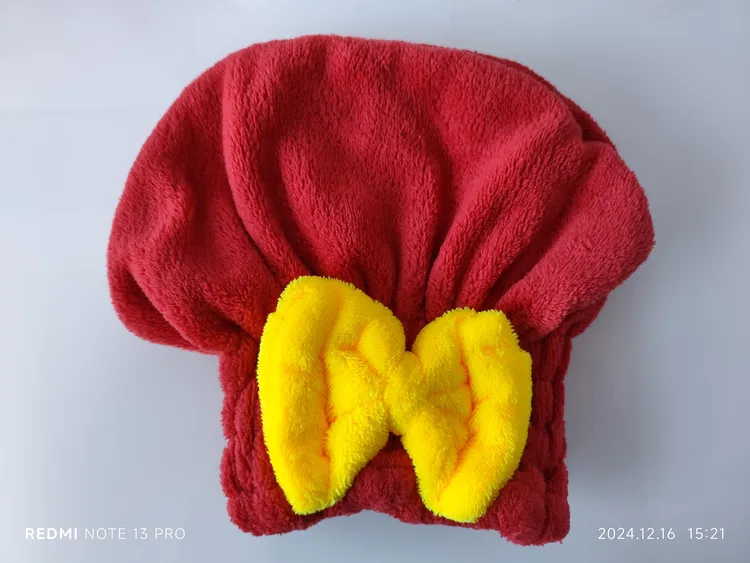 吸水速干，干发帽柔软