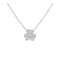 合金项链 2439【幸福降临三叶草项链】