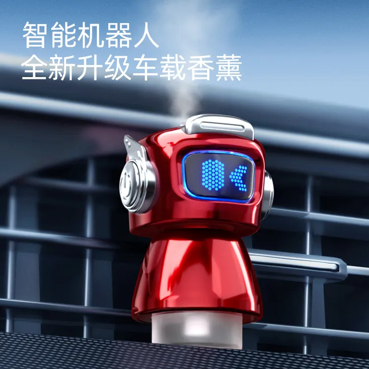 车载香薰出风口香氛摆件高档自动喷雾香氛机车内持久淡香氛