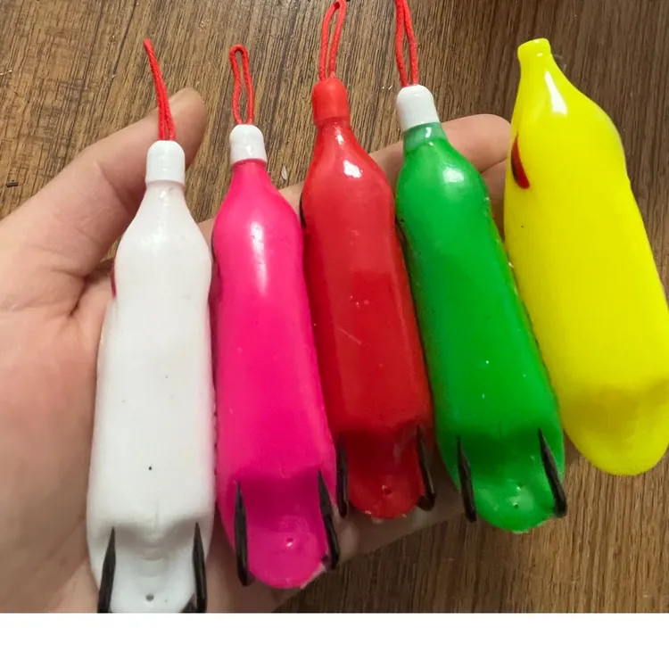 买一送一【坦克】雷蛙75毫米约16克手工改装泰雷蛙黑鱼路亚饵