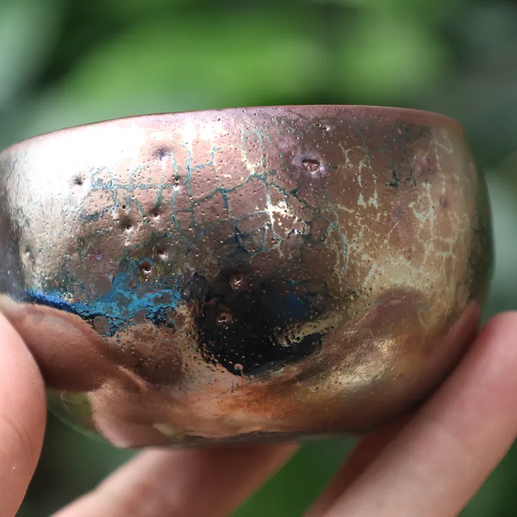 百窑堂｜主人杯柴烧云南建水紫陶紫泥全手工精品喝茶器品茗杯精品