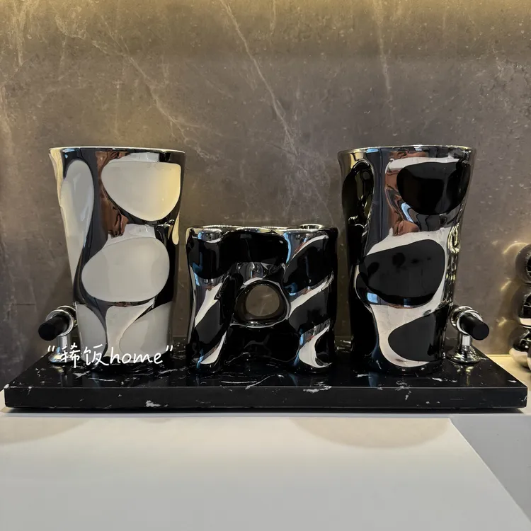 【稀饭专属】刷牙杯情侣牙杯高级感洗漱杯轻奢牙刷牙杯轻奢漱口杯