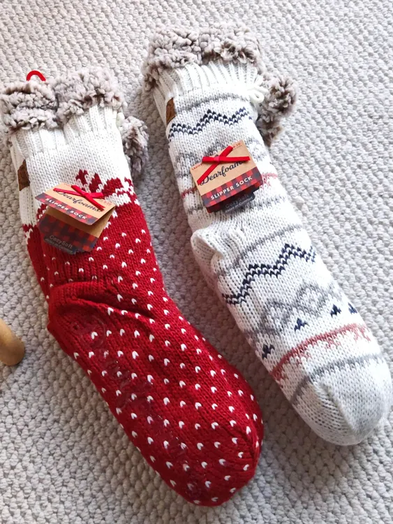 BeII 月子袜高货嘎嘎厚羊羔绒袜外贸原单居家防滑保暖宿舍