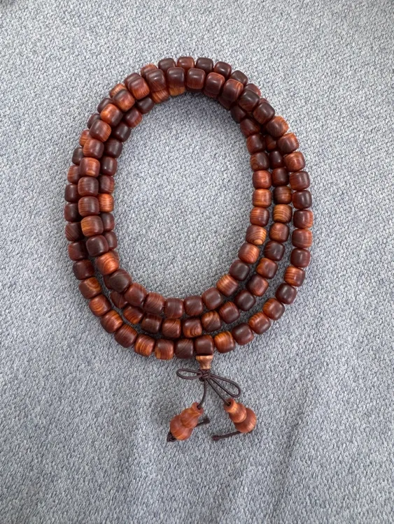 太行崖柏0.8x0.8桶珠108