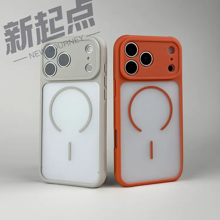 天使眼磁吸壳适用苹果17/16promax手机壳iPhone15/14二合一13软壳