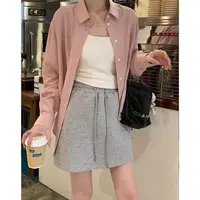 休闲风短裙基本松紧系带半身裙ins薄款高腰港味【C区】 3265 C21-4