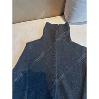 DAR STUDIO 高线系列【扣子毛衣】100绵羊毛高领质感扣子开衫毛衣