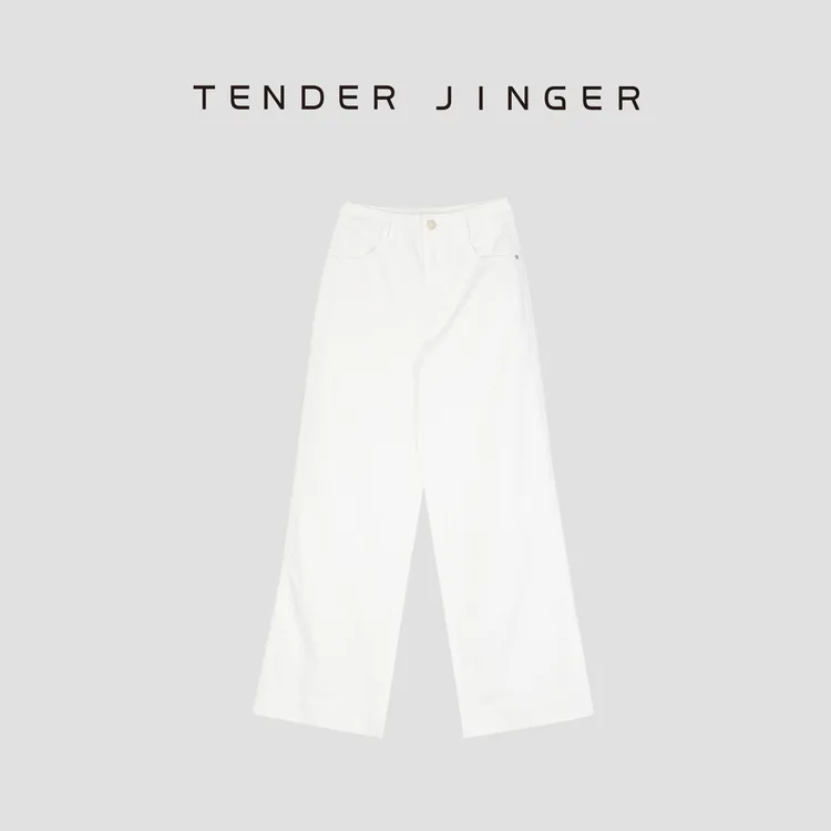 Tender Jinger【黑标】四面弹防晒直筒牛仔裤T52XJ251X