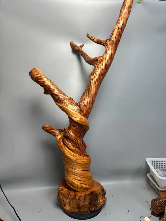 如缘来结太行柏 客厅摆件不包括底座