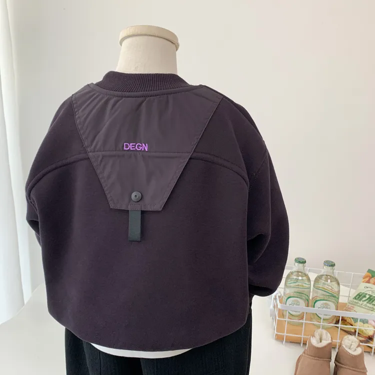 男童加绒卫衣秋冬装一体绒上衣2025新款儿童韩版时髦宽松套头衫潮