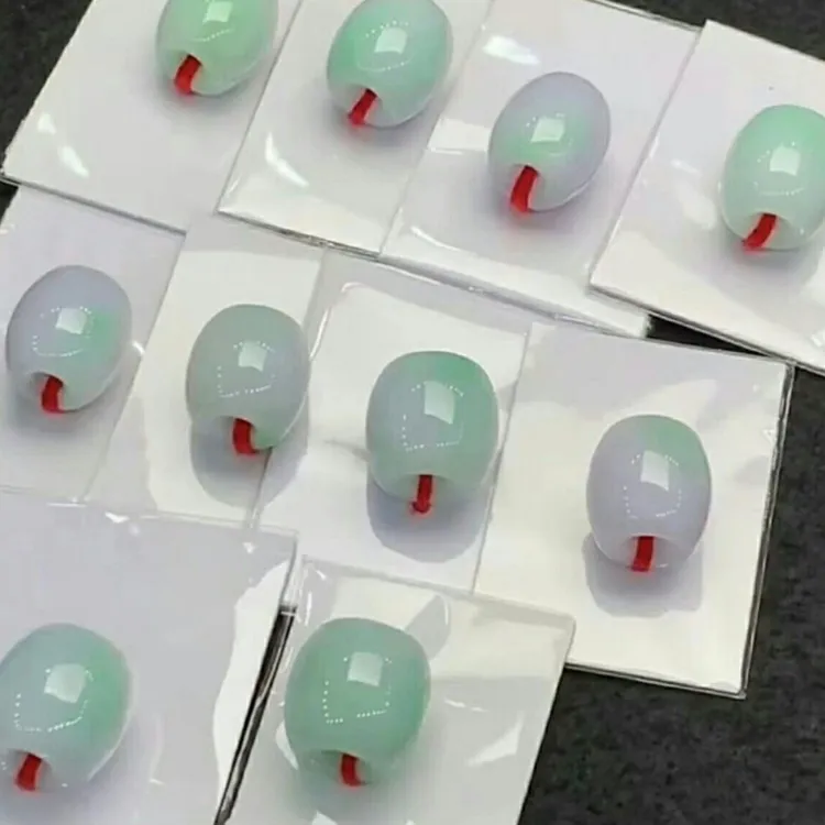 天然缅甸A货翡翠路路通吊坠时尚精致K V w H 608 54 68 9968 108