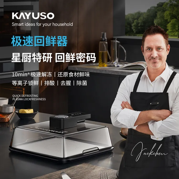 KAYUSO牛排极速回鲜器家用厨房食材快速解冻排酸去腥智能回鲜神器