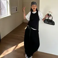 秋季新款韩系时尚百搭显瘦背心21370