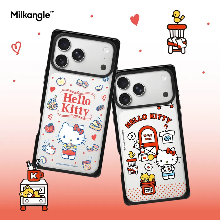 三丽鸥正版授权Kitty凯蒂猫下午茶 日记适用iPhone17/16PM手机壳