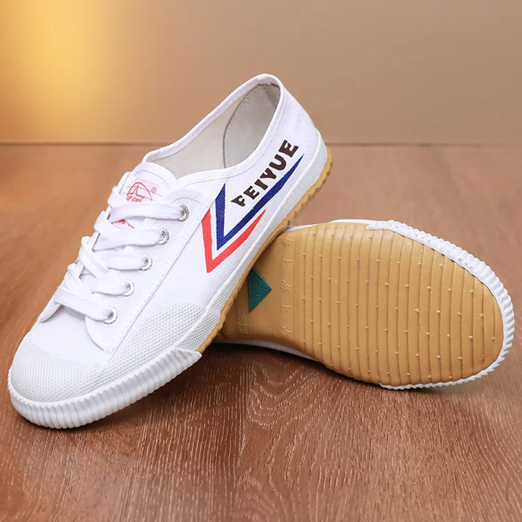 大博文武术鞋男女学生体考鞋训练田径鞋防滑透气帆布鞋晨练太极鞋