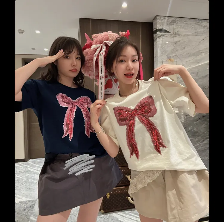 BETTER JOELAY-中版【爱随风意起】时尚百搭短袖T恤休闲风KH1810