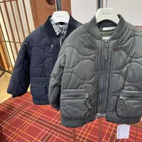 【现货】vilimama2025秋冬假两件门襟拉链口袋夹棉棒球服外套D55554
