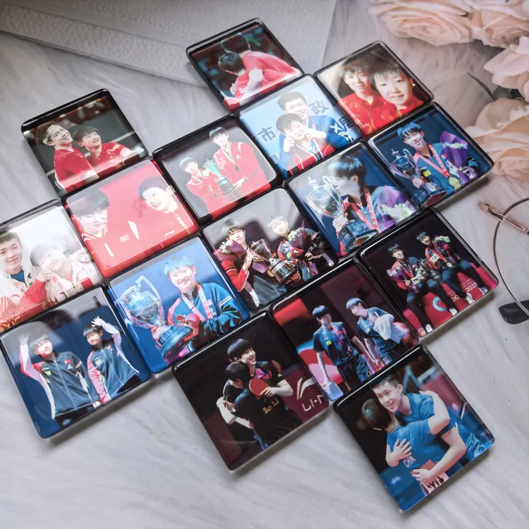 莎头组合莎莎大头磁吸冰箱贴diy定制周边同款