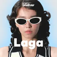 Fakeme（达人专属）王安宇同款板材时尚太阳镜墨镜可露丽 Laga