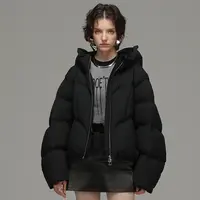 时尚多巴胺女士潮流新款泡芙羽绒服82737