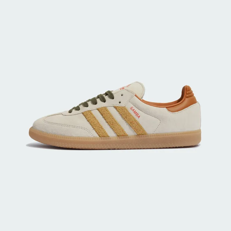 ADIDAS SAMBA OG 经典百搭 低帮德训鞋 男女同款 燕麦灰 KI7433
