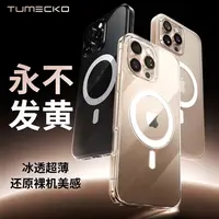 【100%无铅含量】图米克TUMECKO按键永不发黄透明适用苹果手机壳