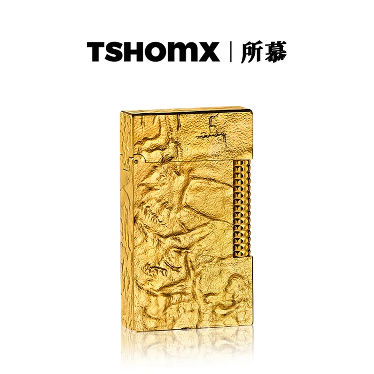 TSHOMX【沙丘】黄铜朗声油机打火机高端生日节日送礼送男友