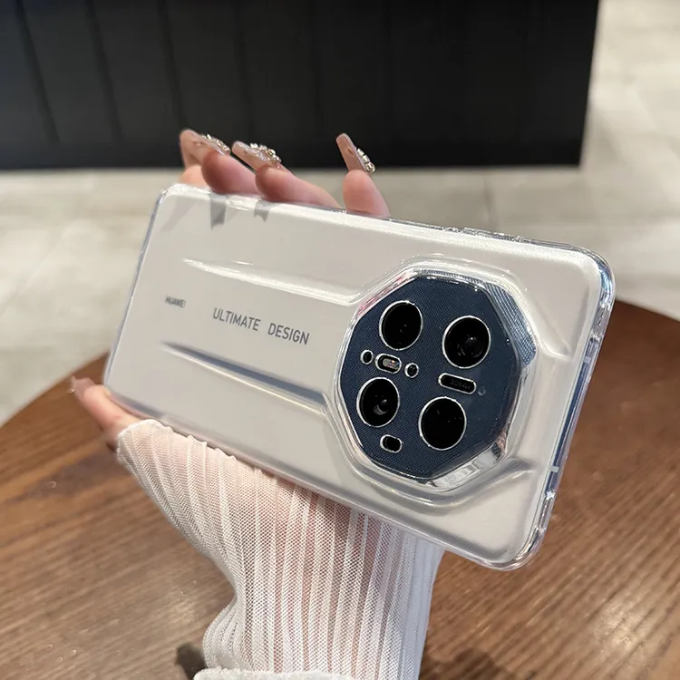 软壳不伤机适用于华为mate70rs保时捷手机壳超薄透明60rs全包镜头