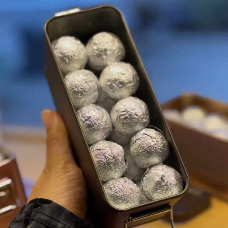 丁家寨生普龙珠茶