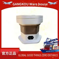 多功能便携衣物护理机自动洗袜子内衣裤小型折叠洗衣机随机颜色