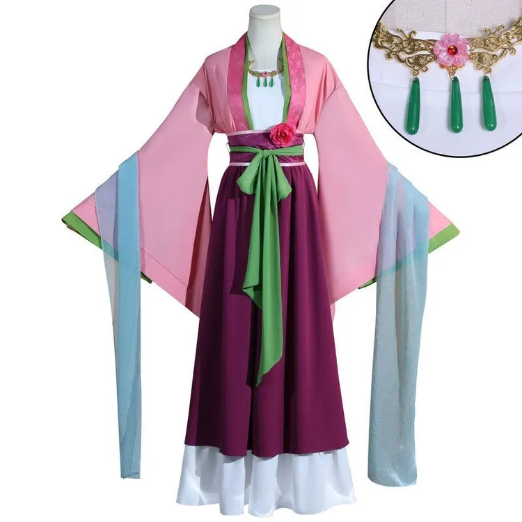 药屋少女的呢喃cos服猫猫红裙游园会药师少女独语cosplay二次元
