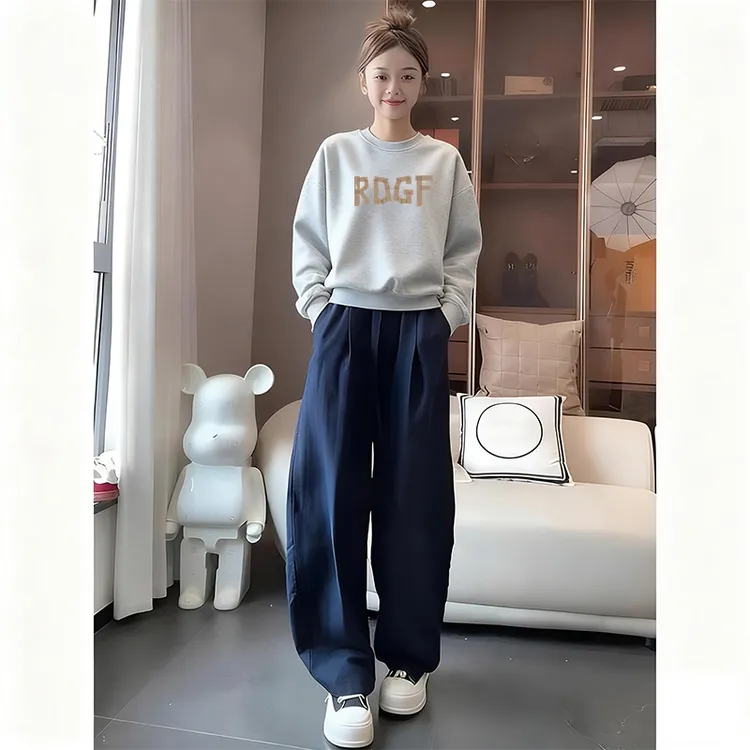 爆款加绒加厚休闲宽松显瘦秋冬2026新款女短款卫衣韩版洋气上衣潮