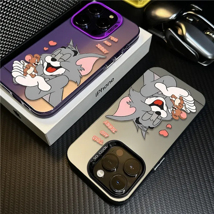 猫和老鼠适用苹果16promax手机壳iPhone15硅胶14保护套17新款卡通