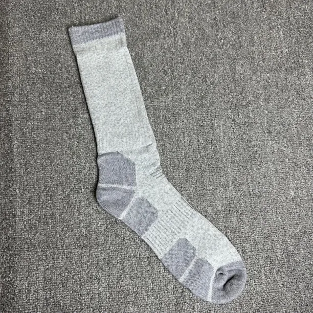 UZPO 加厚羊毛运动袜男女通用登山保暖高筒毛巾底冬天户外长筒