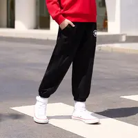 Converse匡威儿童长裤2025冬季针织中大童保暖卫裤CNVB-F7-J609