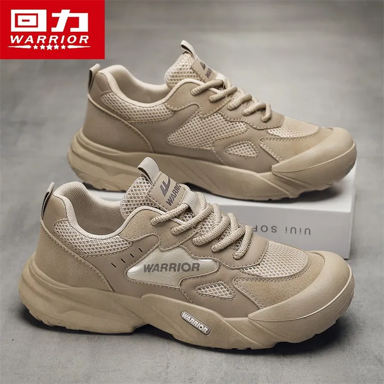 回力男鞋2025新款冬季网面板鞋男士户外登山旅游休闲运动跑步潮鞋