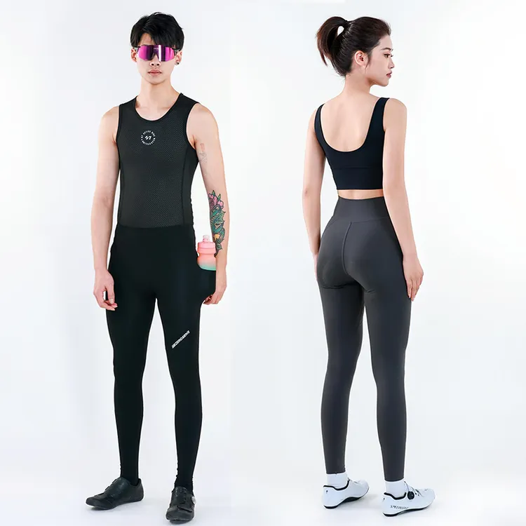 春夏骑行裤男女公路车自行车长裤弹力舒适高腰设计紧身透气速干