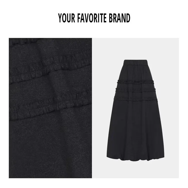 【半熟冬日】新款上新时尚气质显瘦高级温柔百搭洋气半裙G25835702