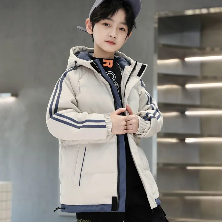 李.宁儿童装儿童棉服男童棉袄2025秋冬季大童棉衣加厚保暖外套