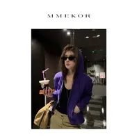 MMEKOR“老派少女”卫衣 2025新款秋款摩登街头时髦上衣 30258