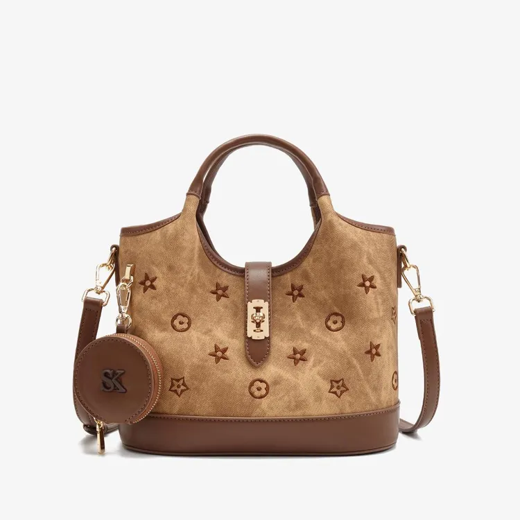 【刘叮当甄选】2025秋冬季女士新款可斜挎爆款时尚百搭菜篮子女包