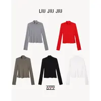 LIUJIUJIU 欧货时尚立领极简百搭瑜伽服秋季卫衣外套SY4810L