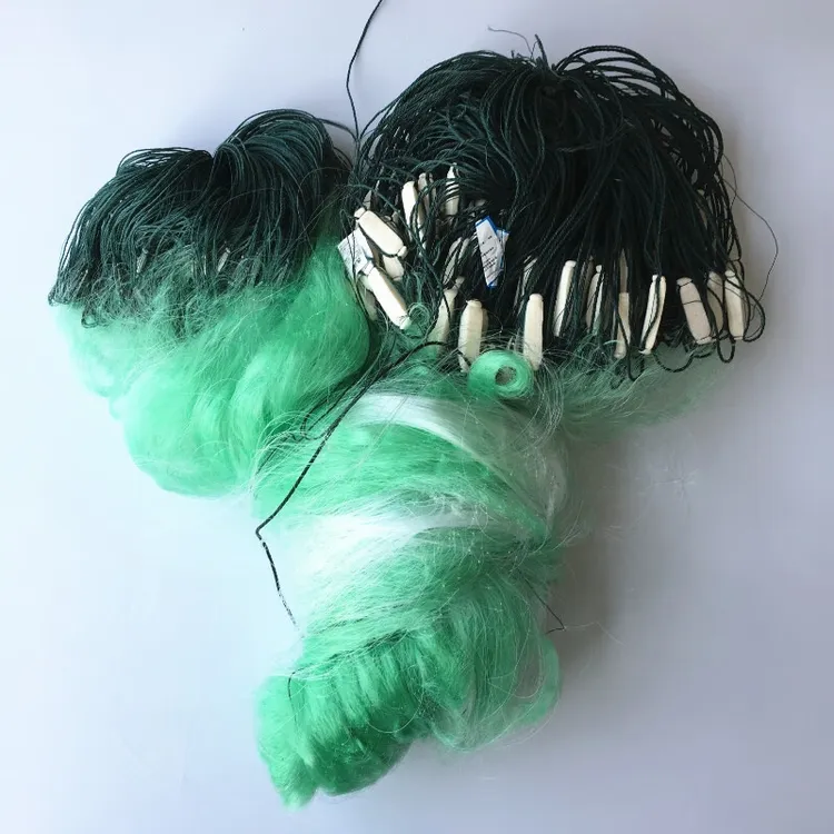 槐渔 2-6米 小流水网 三层网 柔丝绿丝渔网 流网 激流网 急流水网