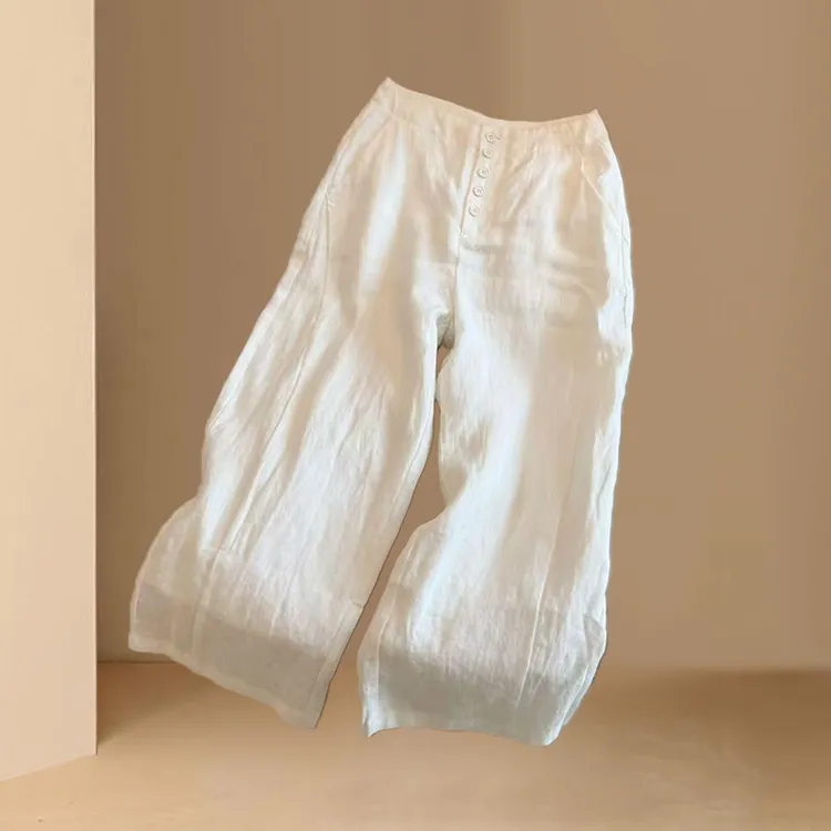 宽松休闲时尚阔腿裤女2026年夏季新款高级感小个子炸街遮肉裤子潮