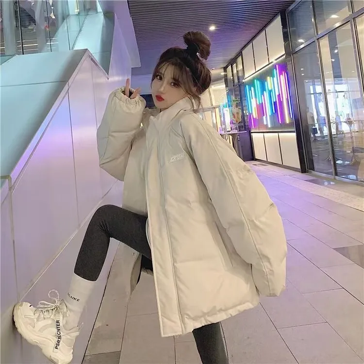 【反季清仓】2025韩版棉衣女外套短款棉服女面包服学生棉衣立领百搭