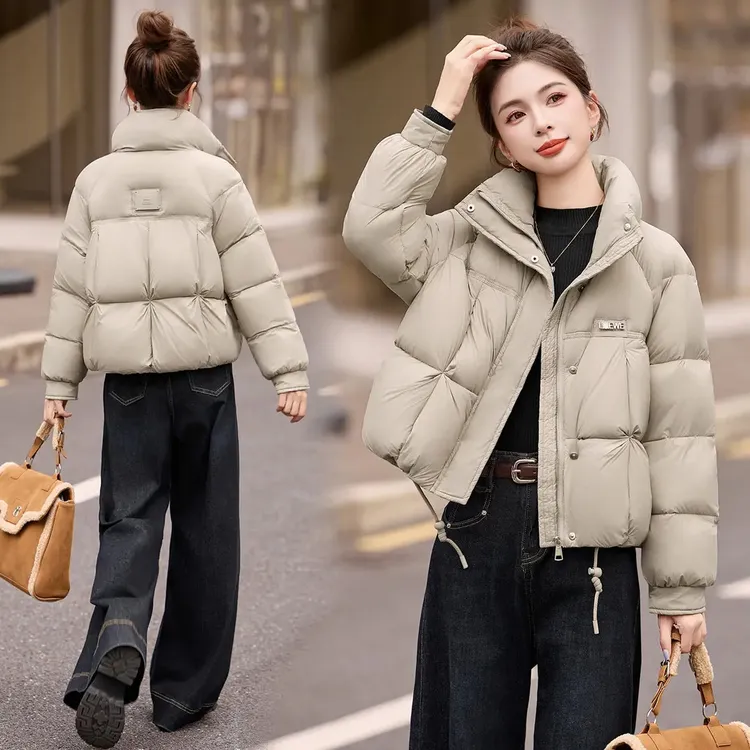 今年流行冬装羽绒服女短款2025新款超好看保暖减龄加厚白鸭绒外套