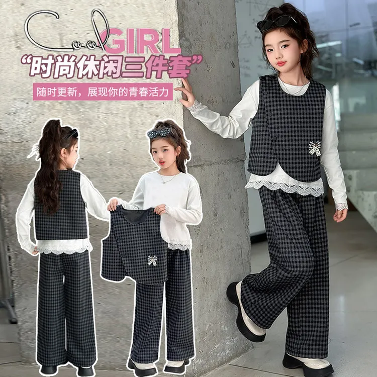 2025新款衣服儿童秋款春秋新款上新小时尚韩版休闲百搭洋气高级感