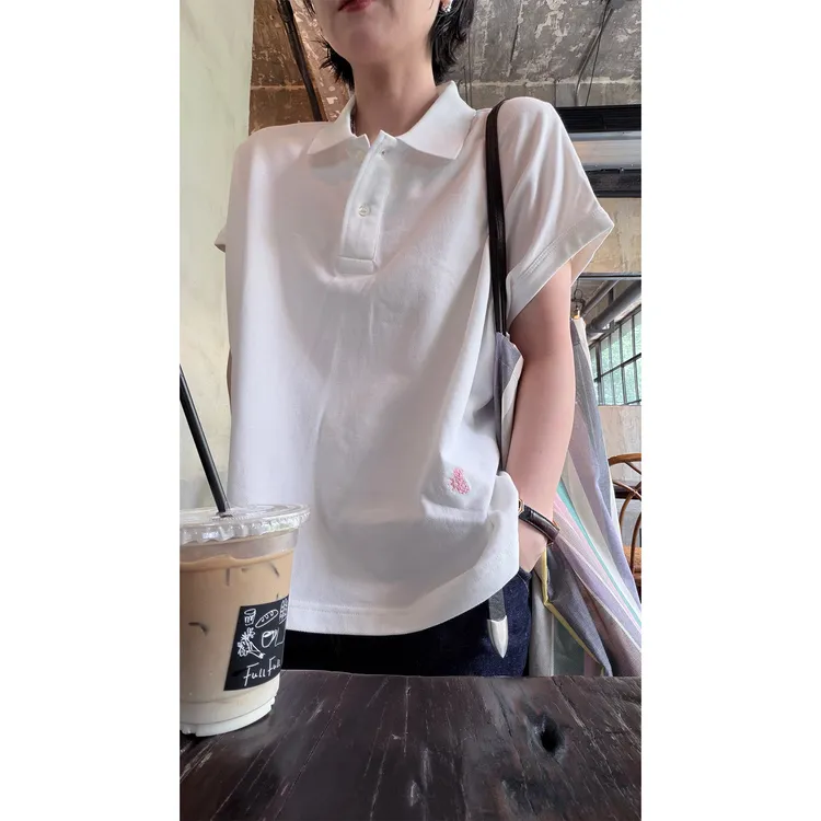 苏安家|“无班味polo”凉珠地网眼夏季薄款宽松慵懒感polo衫A字版型