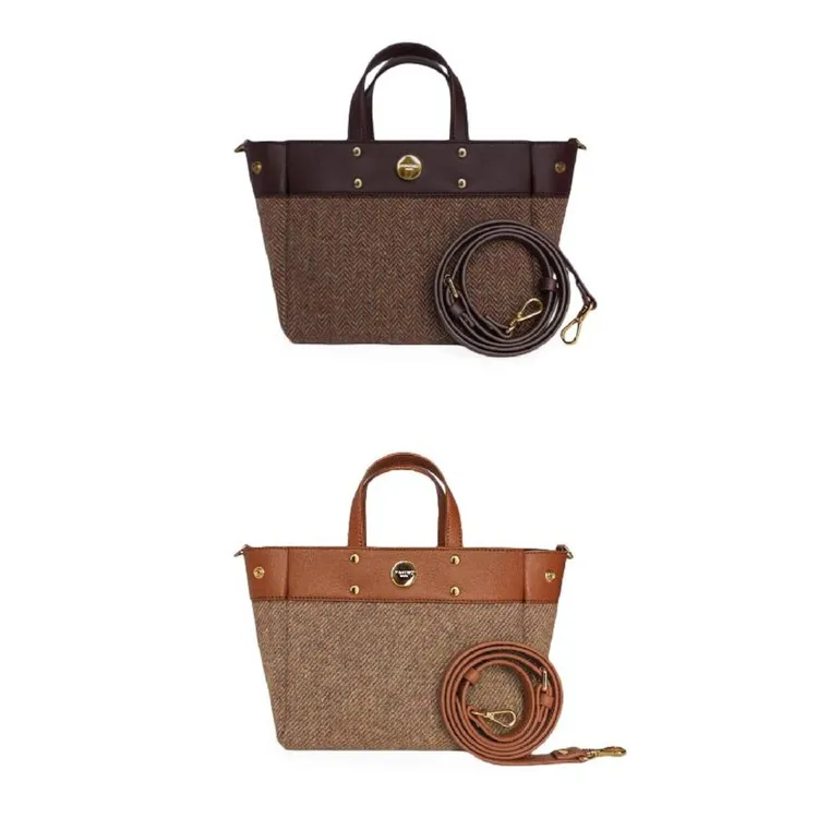 FIBRENO 小号限量版羊毛托特包