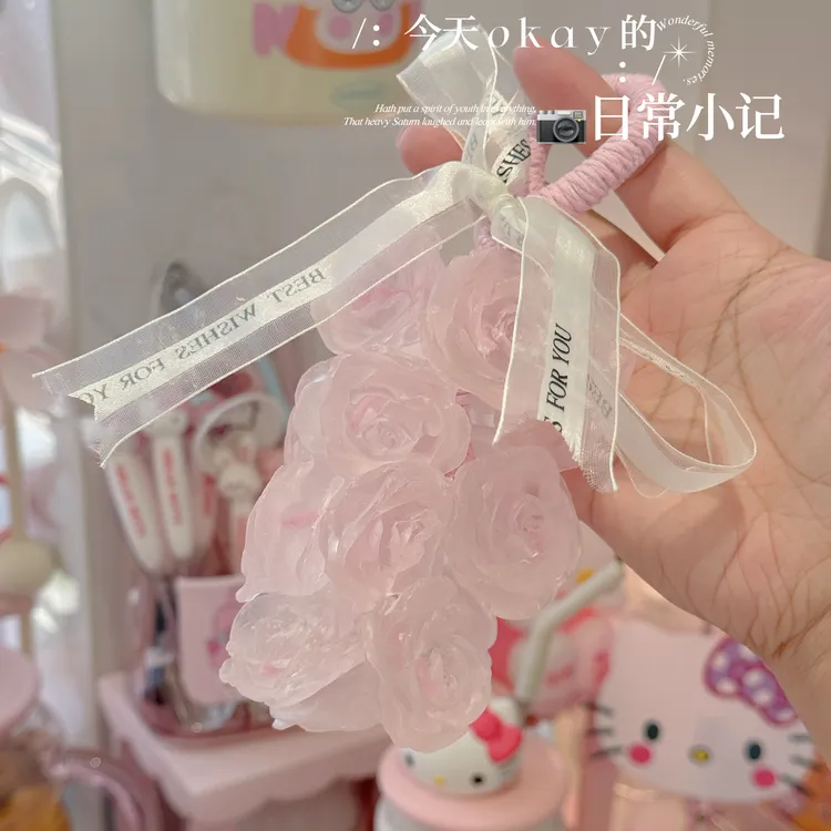 【大端专属】创意手工水晶玫瑰花香熏皂可沐浴洗手可作车载香薰伴手礼熏皂
